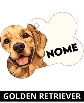 pingente pet golden c