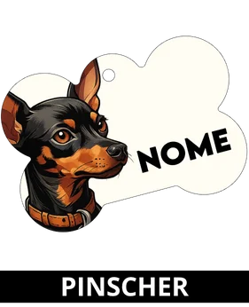 pingente pet pinscher