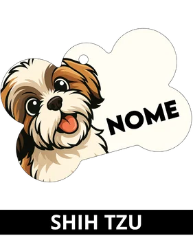 pingente pet shih tzu